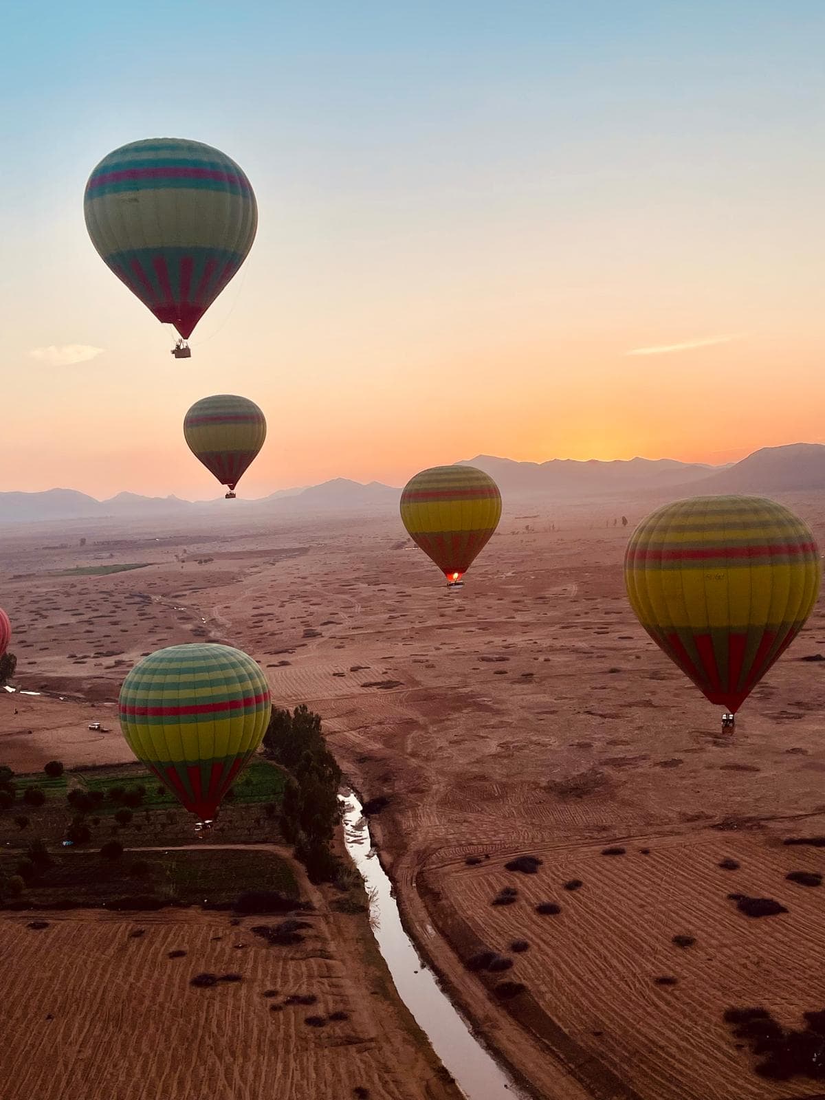 Marrakech vue du ciel - Montgolfière 2