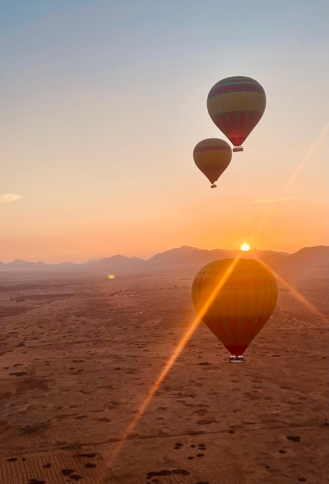 Marrakech vue du ciel - Montgolfière 1