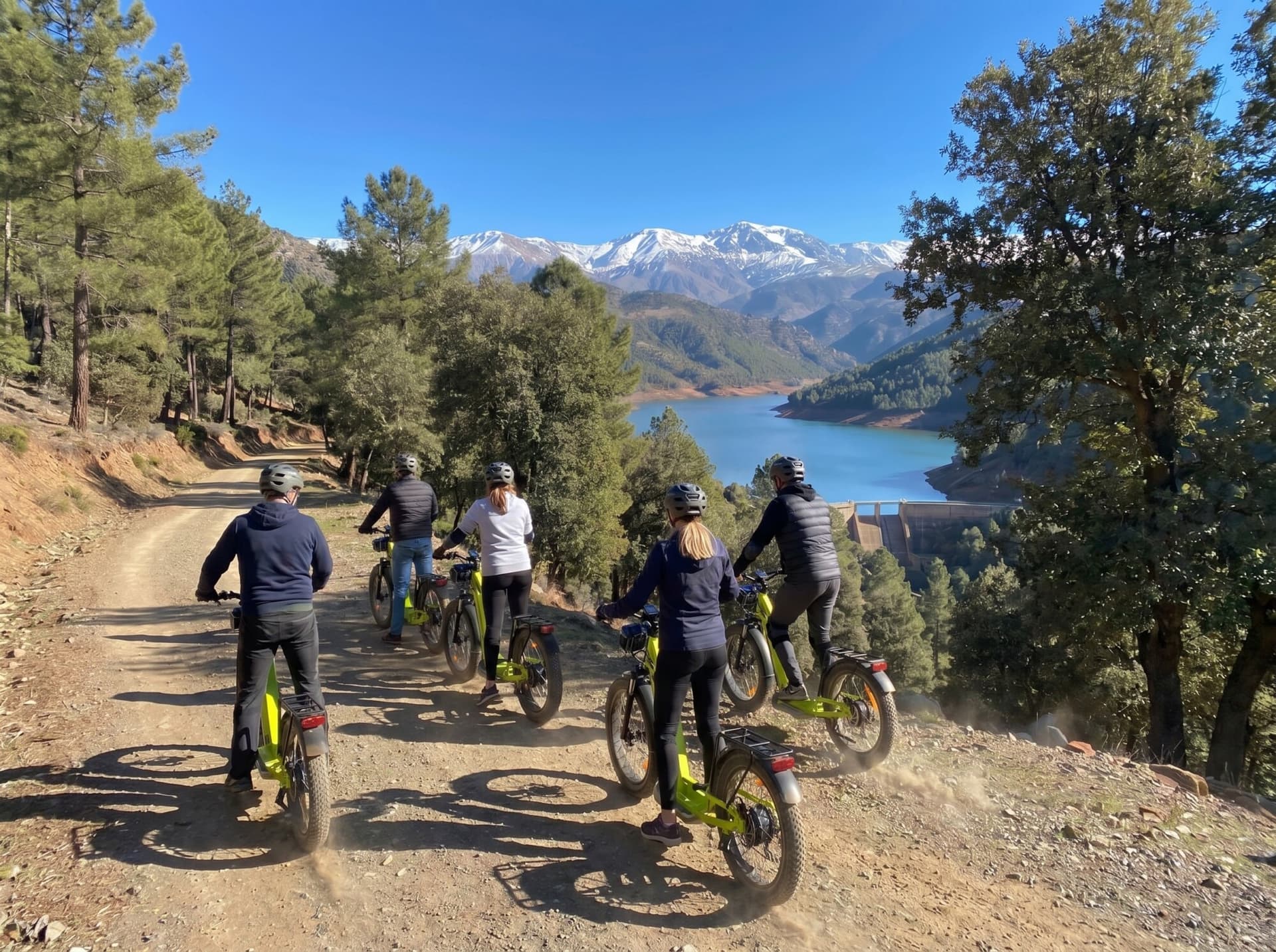 Demi journée évasion en E-scooter à Ourika