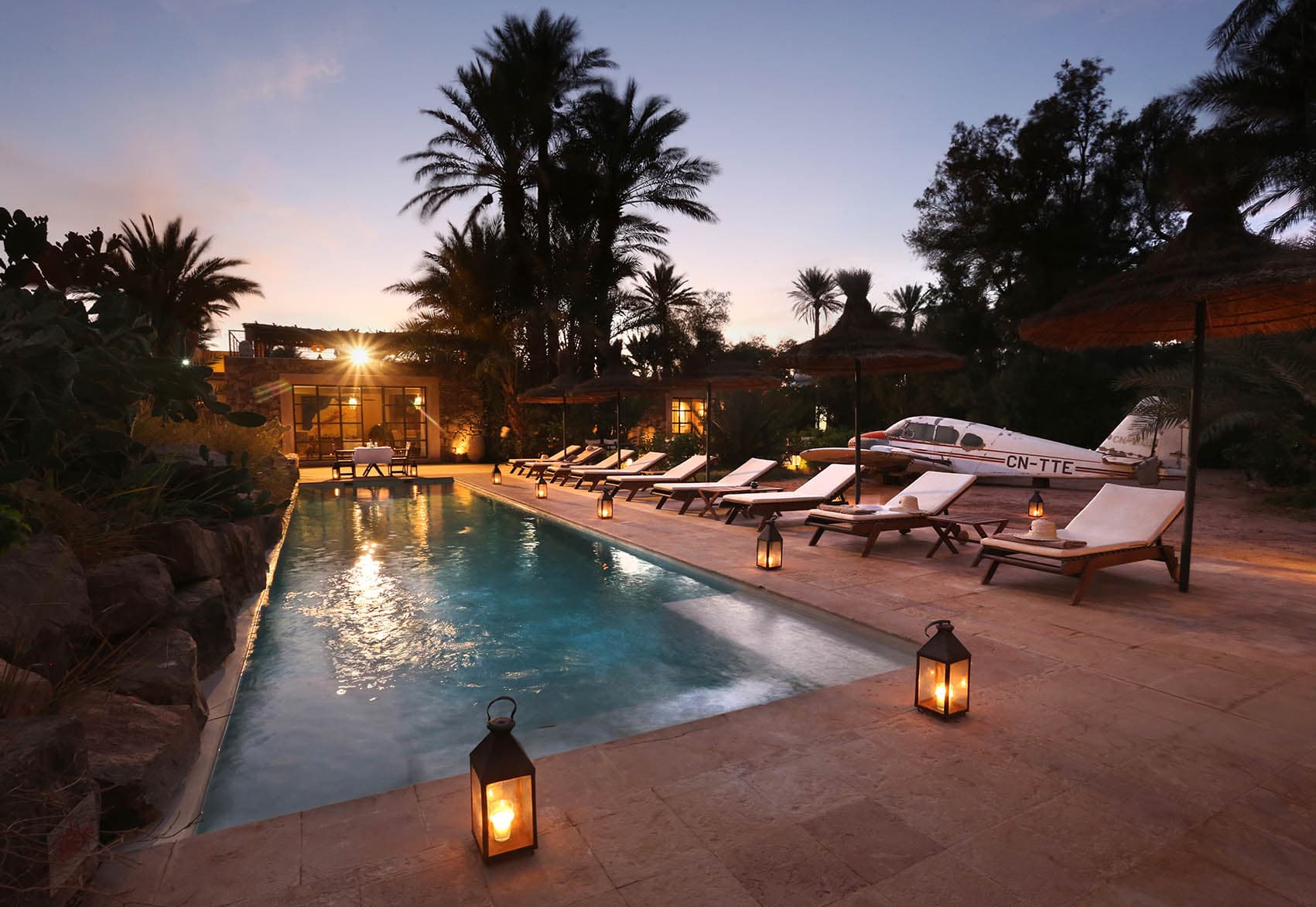 HOTEL HZAG01 - Écolodge de charme au cœur de la palmeraie